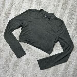 Vuori Dark Gray Long Sleeve Tee